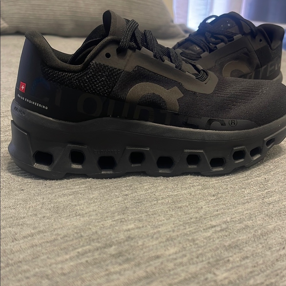 On Running Black Athletic Sneakers